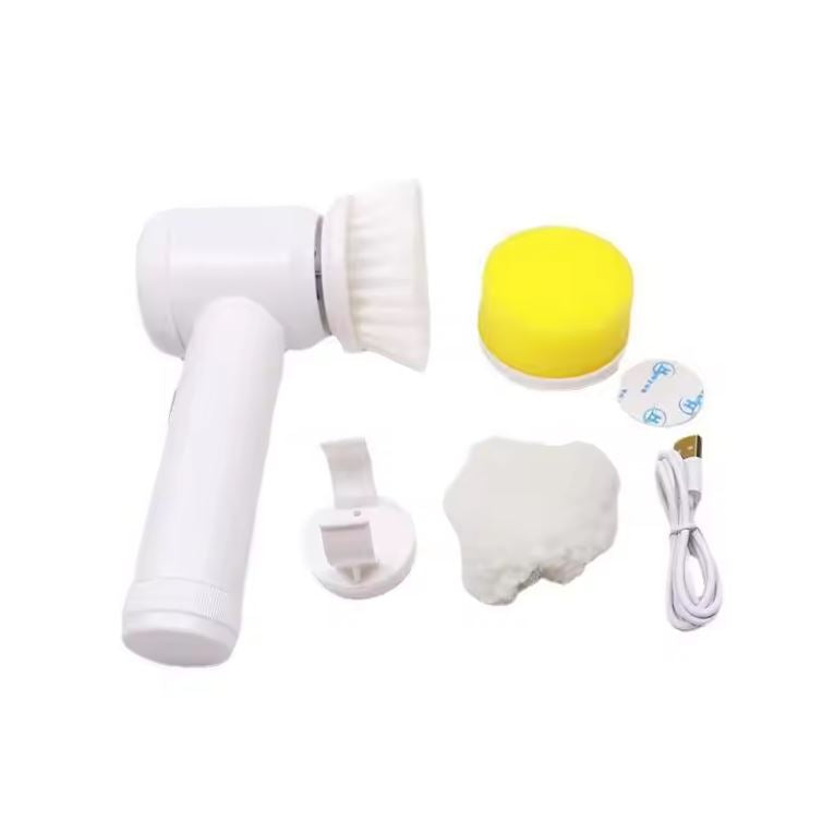 Wholesale Multi Functions Car Window Glass Electric Rotary Scrubbing Machine Toilet Cleaning Brush Set